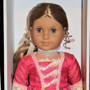 American Girl Doll Elizabeth and book, new in original box 18"